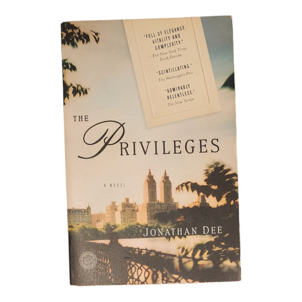 3/$12 The Privileges Johnathan Dee Paperback Book